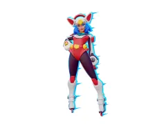Official SpeedRunners 2 character render of ManekiNeko