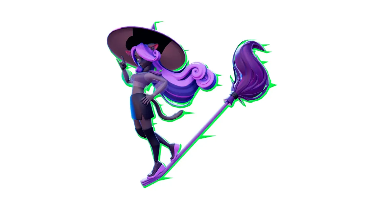 Salem in SpeedRunners 2: The Cat Witch Returns