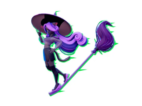 Official SpeedRunners 2 character render of Salem